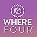 Wherefour logo