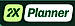 2X Planner logo