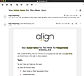Align Action Item Email