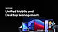 Unified Mobile and Desktop Management