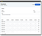 Timesheet screenshot