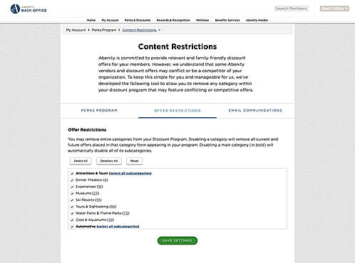 Back Office Conflicting Offers