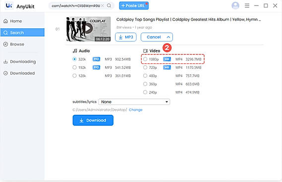 Step 2. Choose a Format