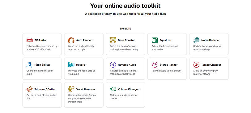 Audioalter Homepage