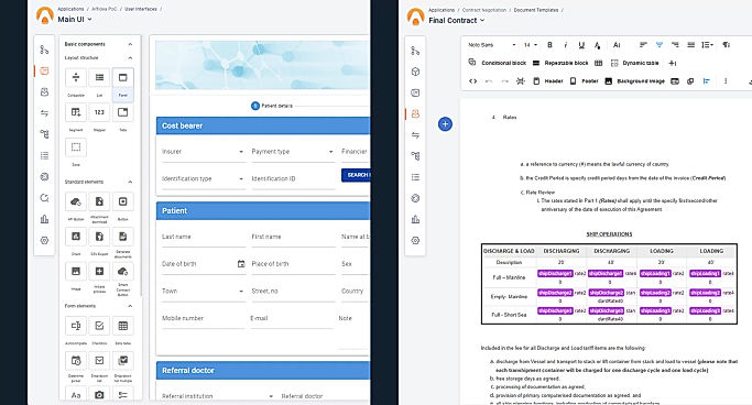 UI Builder and Document Builder