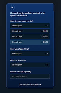 Custom Options