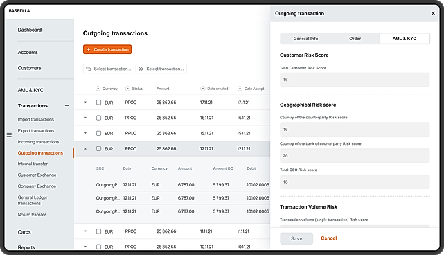 Outgoing payments orchestration
