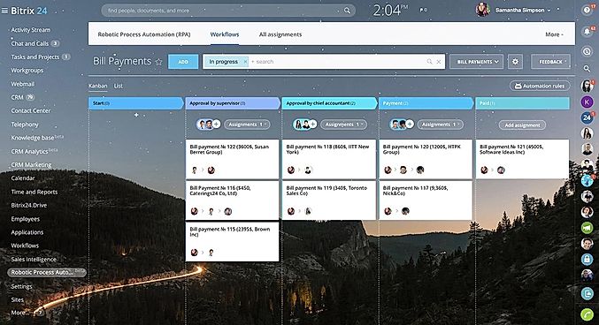 Tasks and Projects screenshot