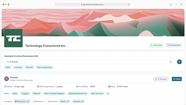 Talent Marketplace