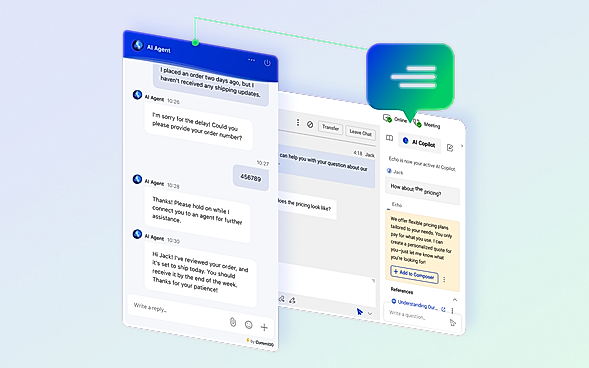 Comm100 Live Chat, AI Copilot