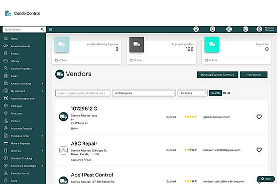 Vendor Management
