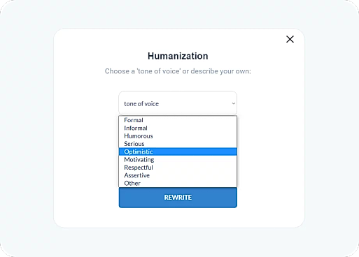 Choose Humanazation