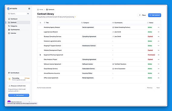 Contract Library