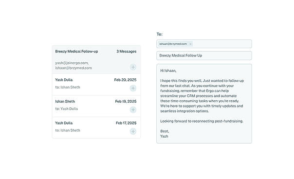 AI-Powered Follow-Up Emails