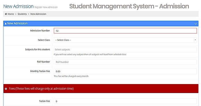 feKara : Student Admission screenshot