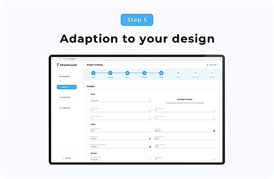 Adaption to design