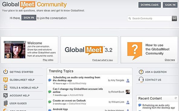 GlobalMeet - Community