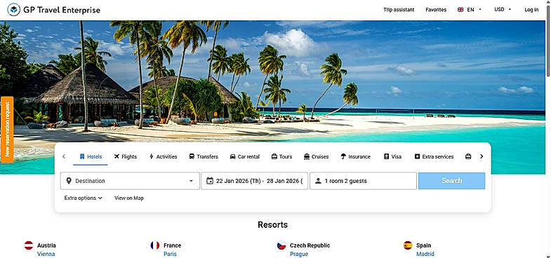 New Reservation Requests