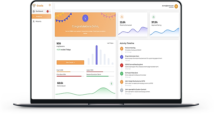 Gradia Health screenshot