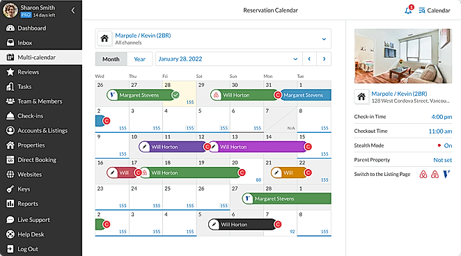Multi-Calendar screenshot