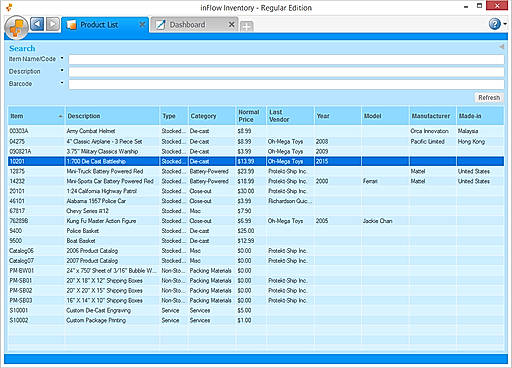 inFlow Inventory Demo - inFlow Inventory