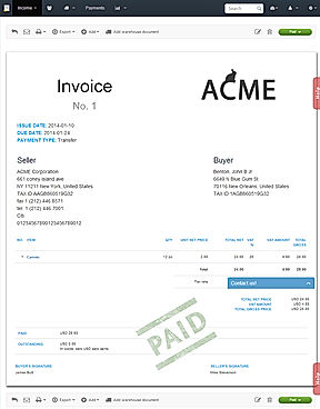 Similar Invoices