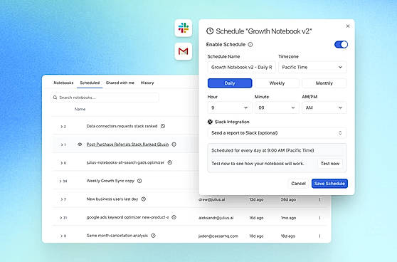 Automated reporting