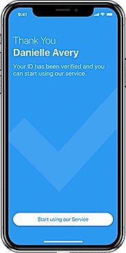 Jumio Identity Verification screenshot