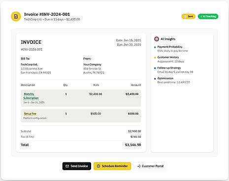 Customer Invoicing