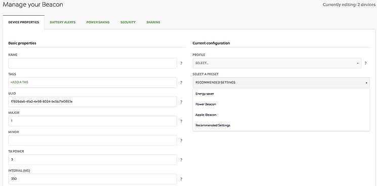 Manage Your Beacon