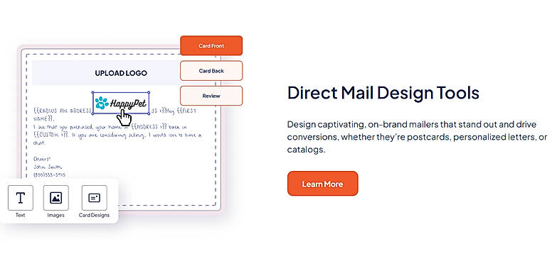Direct Mail Design Tools