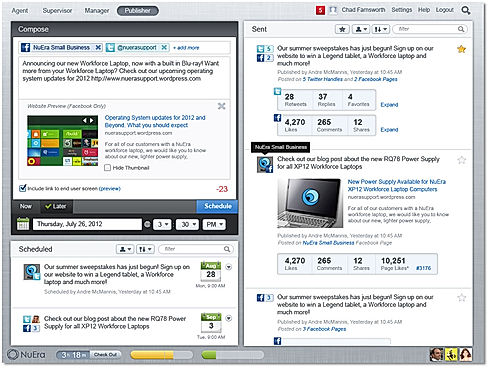 Lithium screenshot: Social Publishing in Lithium