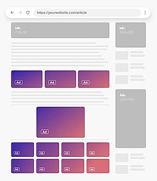 Customizable Ad Units Responsive