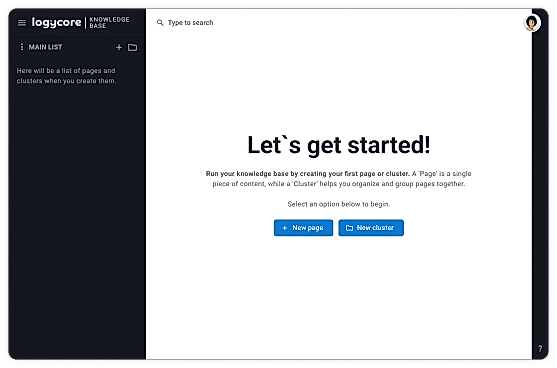 Get Started Page
