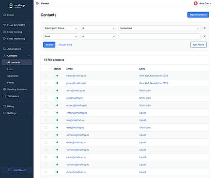 Contact Management