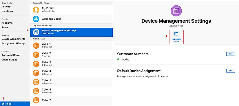Configuring Apple School Manager