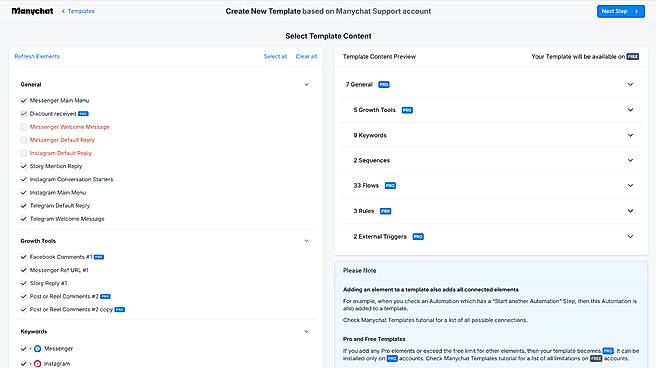 Create Templates