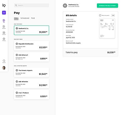 Pay Screen