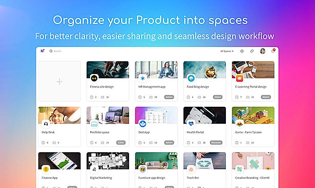 Organize Product into Spaces