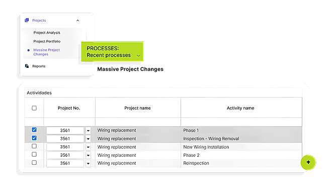 Massive Project Changes