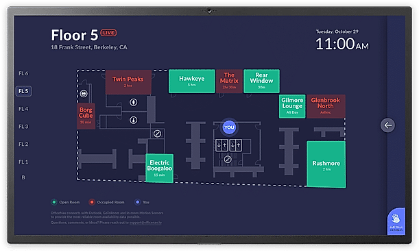 OfficeNav : Floor Map screenshot