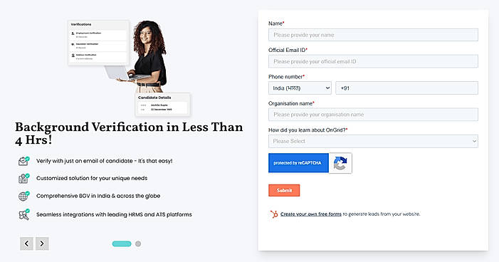 Background verification in less than 4 hrs