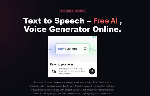 Voice Generator Online