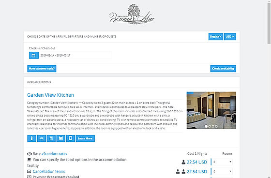 OtelMS : Online Booking screenshot