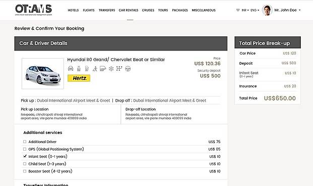 Car Rental Reservation