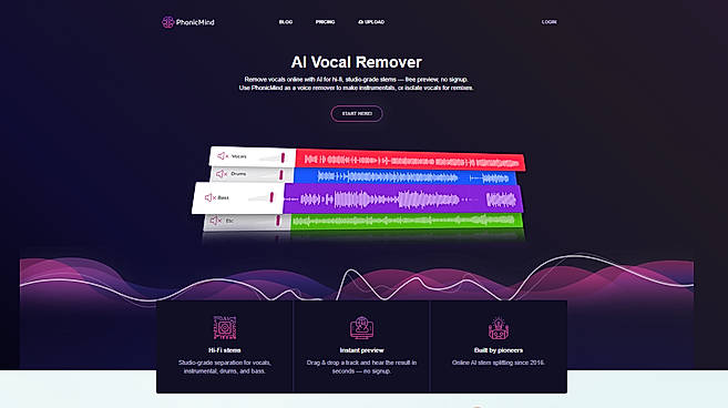 AI Vocal Remover