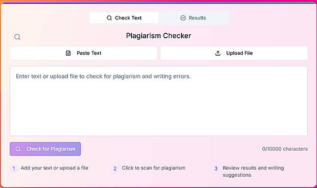 Plagiarism Checker