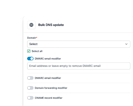 Bulk DNS Updates