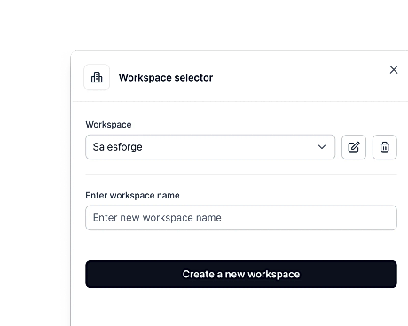 Multiple Workspaces