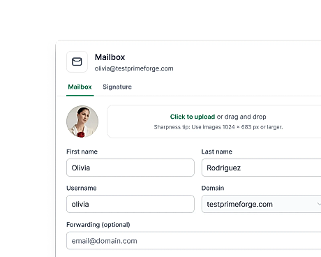 Mailbox Profile Pictures
